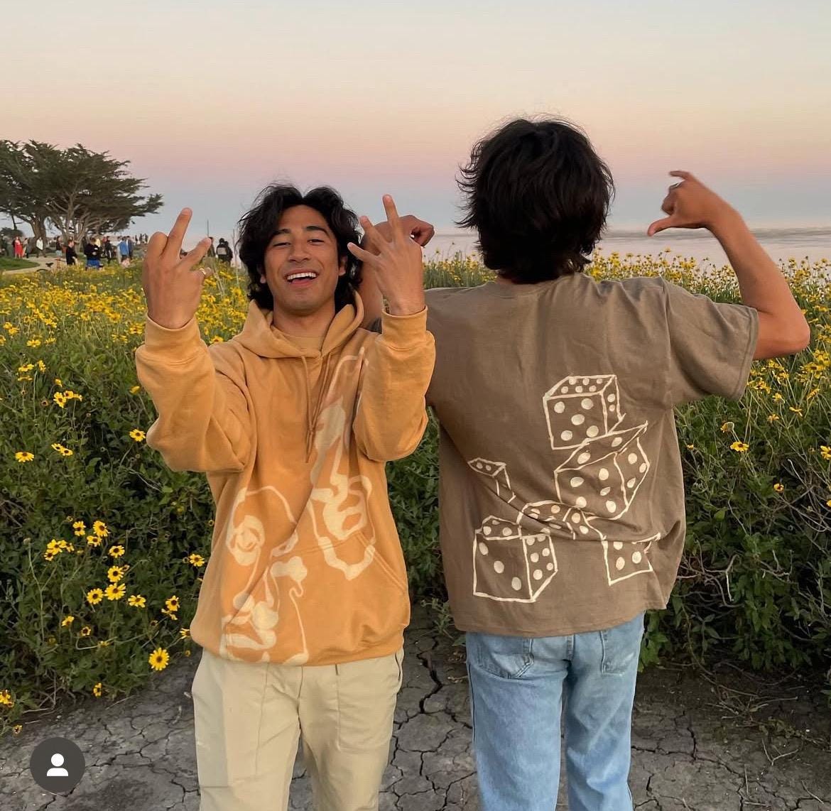 Street style faces hoodie