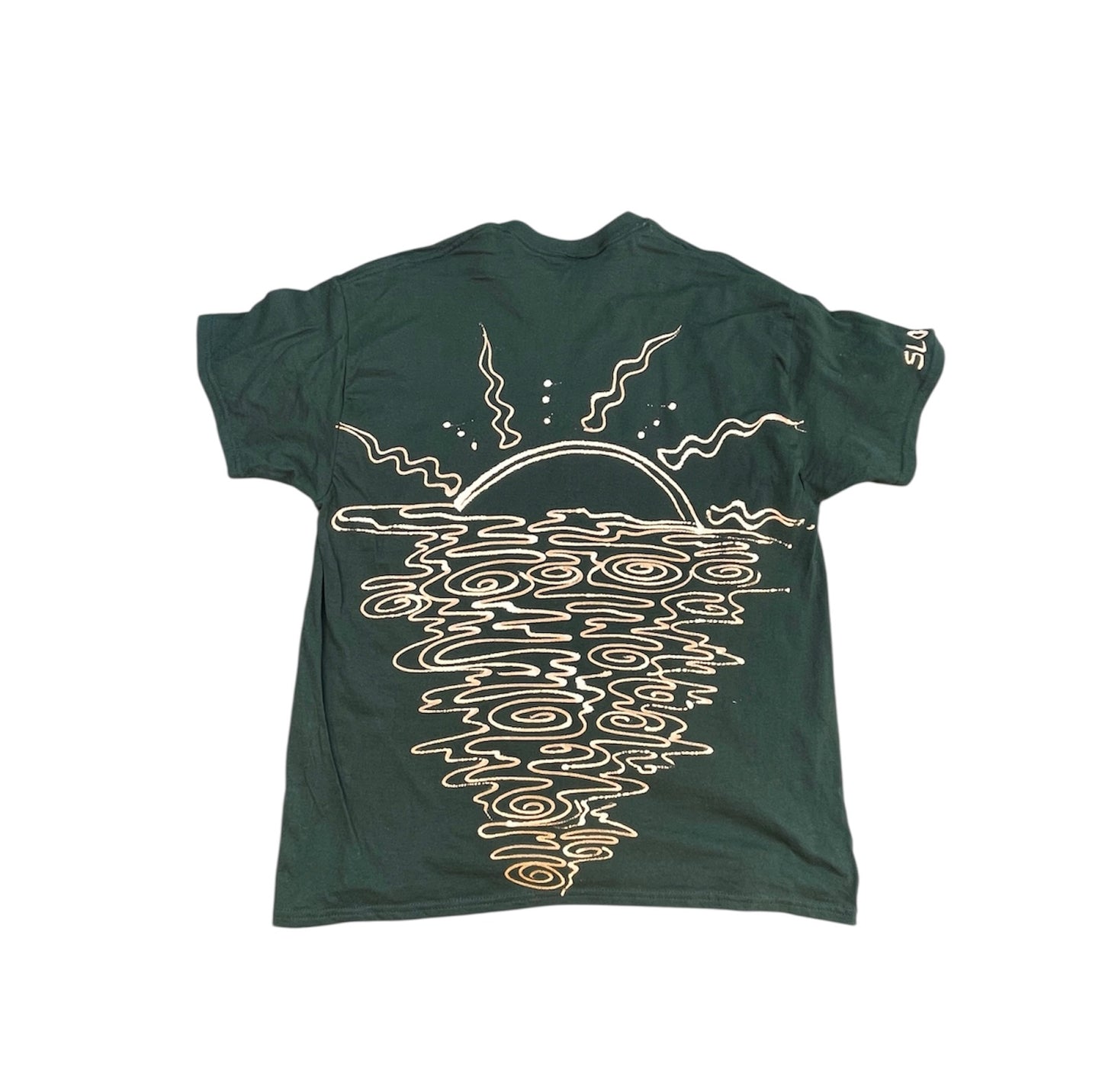 .Simple water waves sunset tee