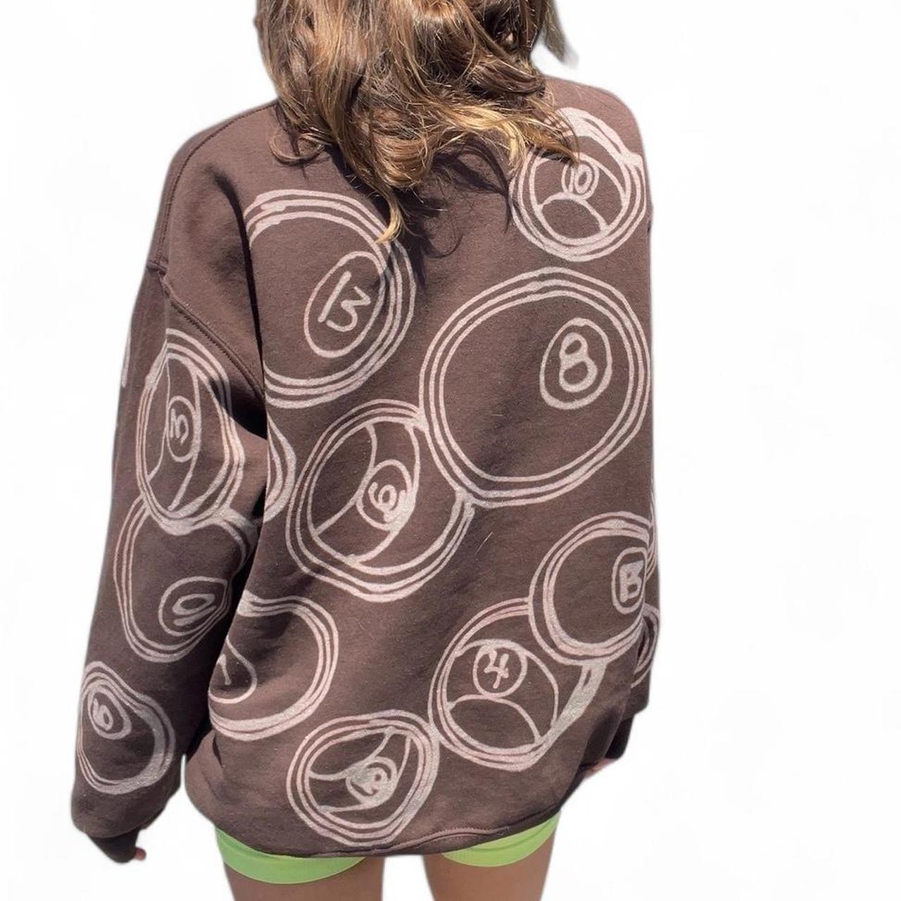 8 ball custom crewneck