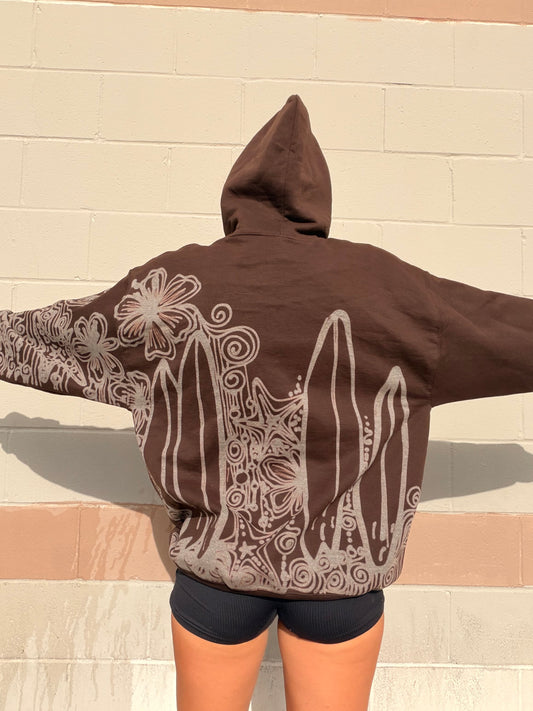 .. TROPICAL SURF HOODIE