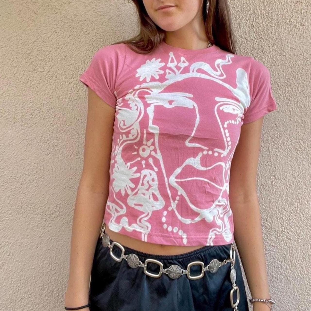 Fairy core faces baby tee