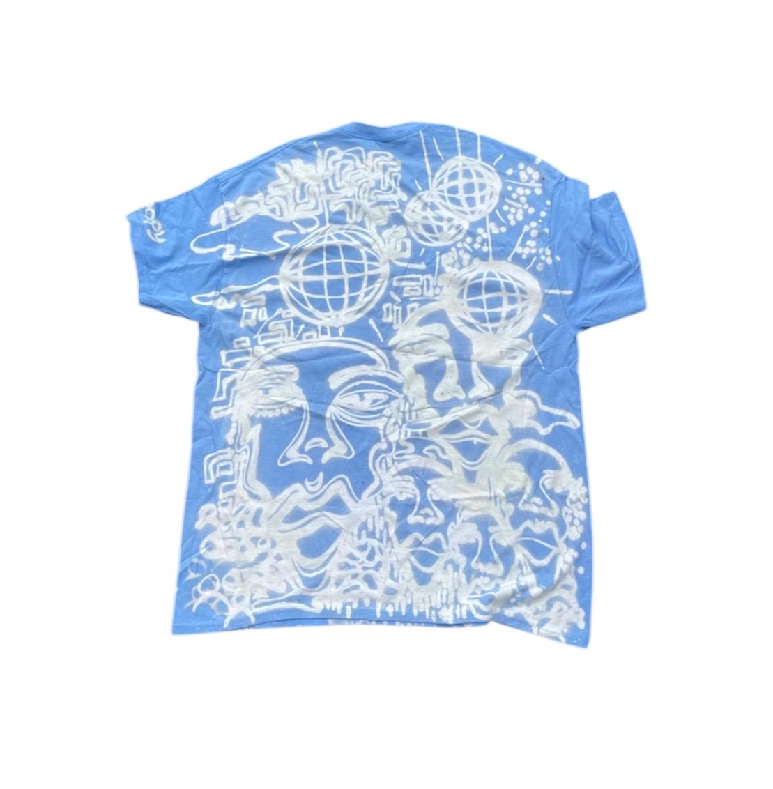Psychedelic rave graphic tee