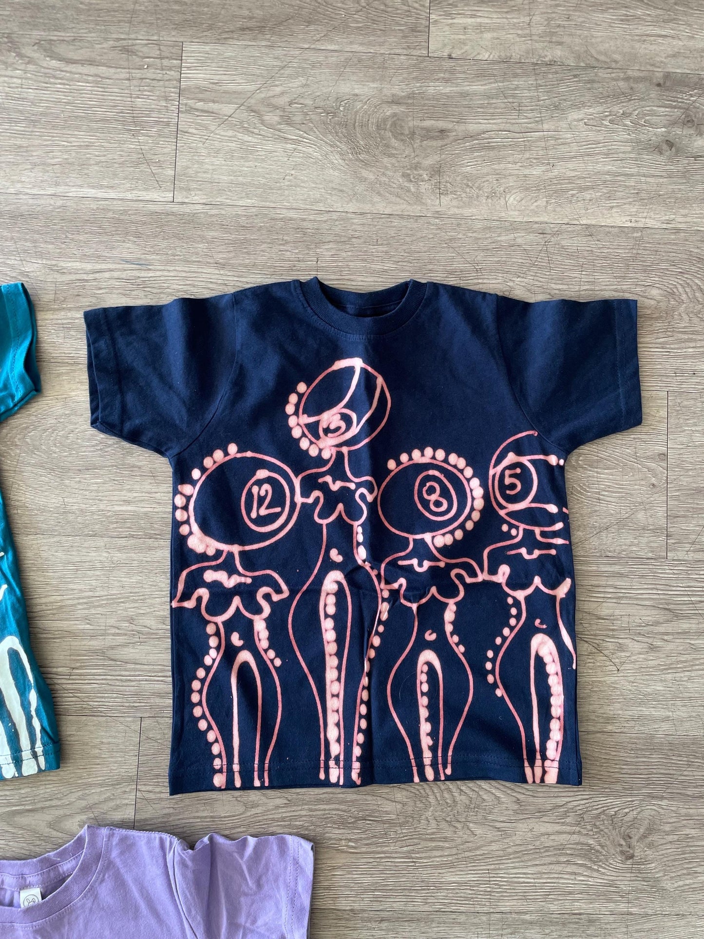 Pool ball ladies baby tee