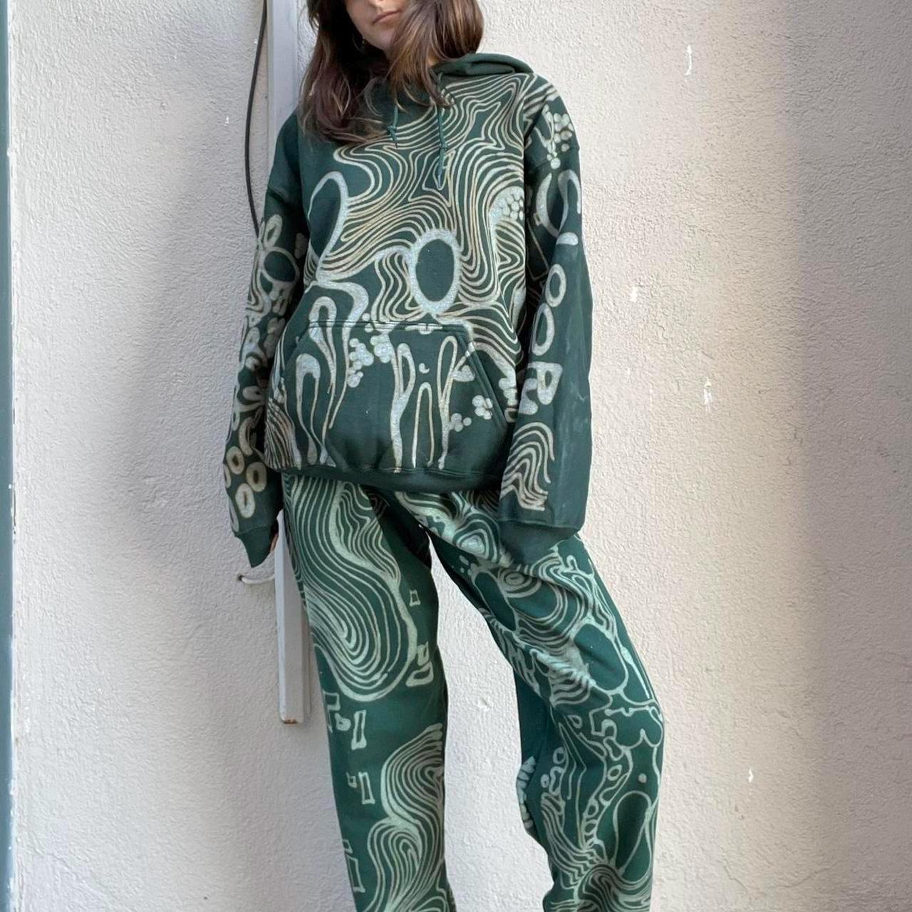 Psychedelic clouds hoodie/sweatsuit