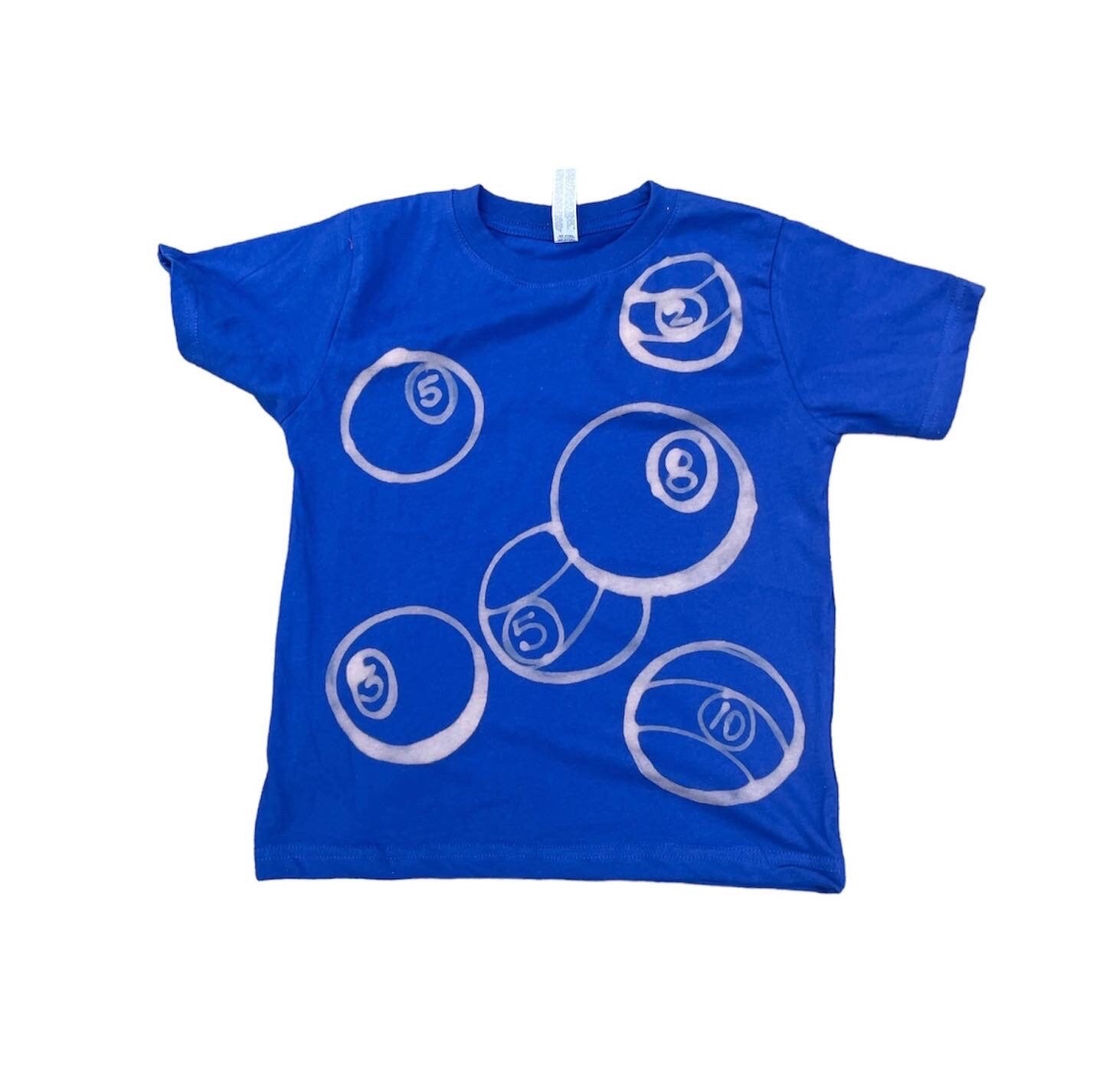 8 ball baby tee