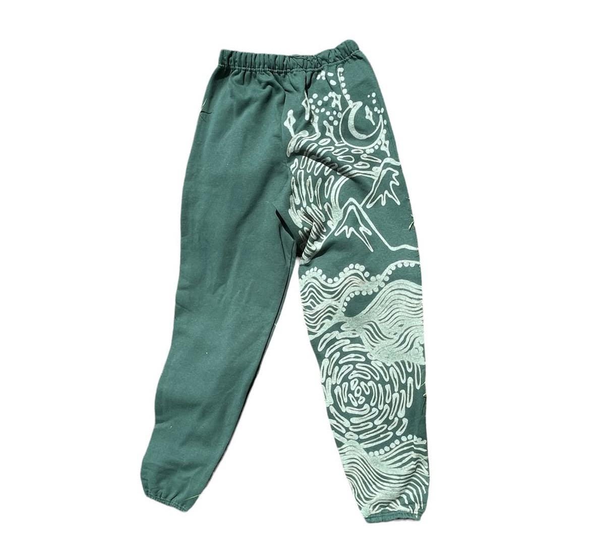 .Custom Graphic Sweatpants