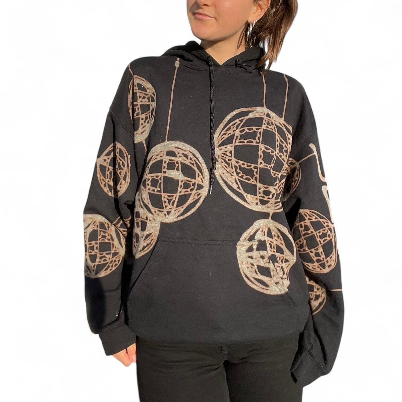 Disco graphic hoodie