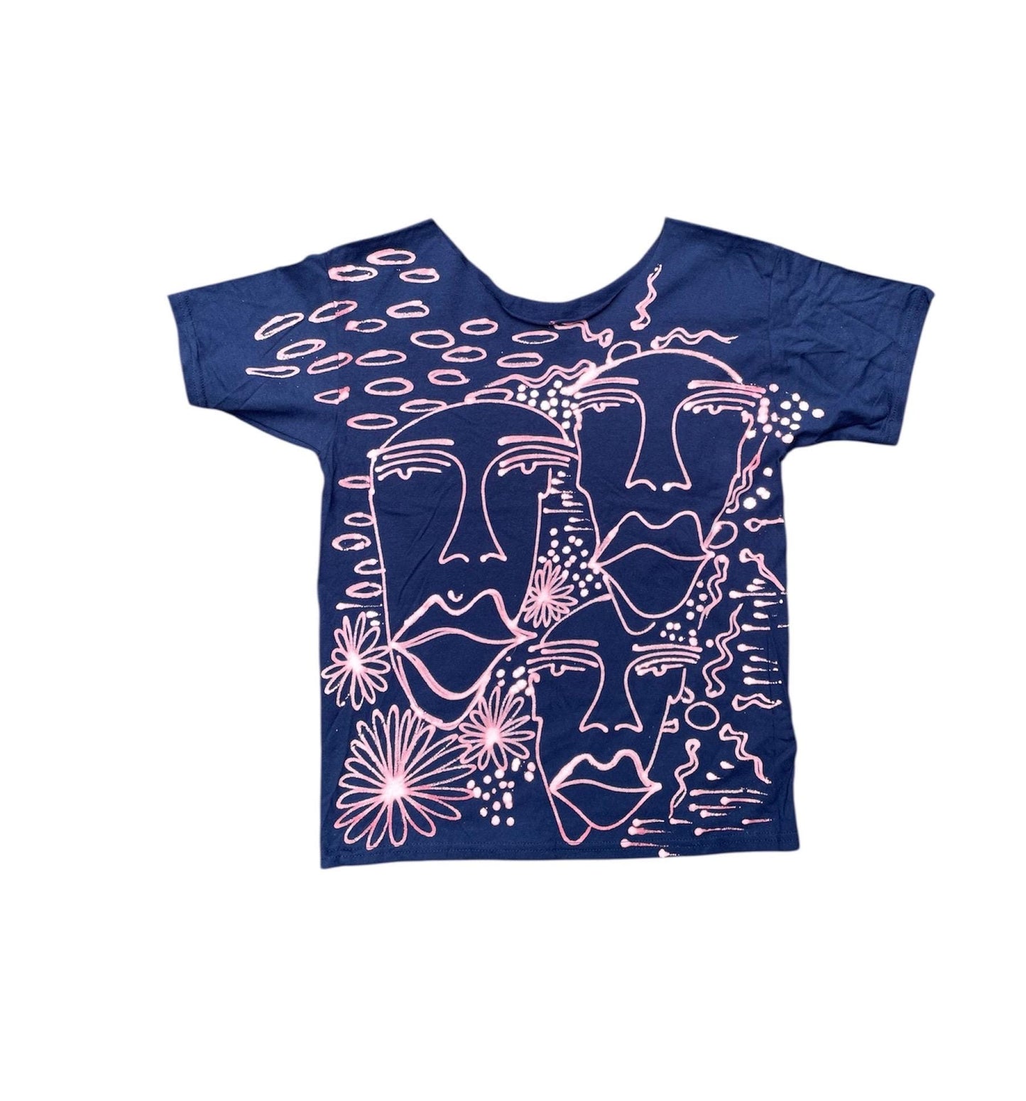 Funky handpainted linen set