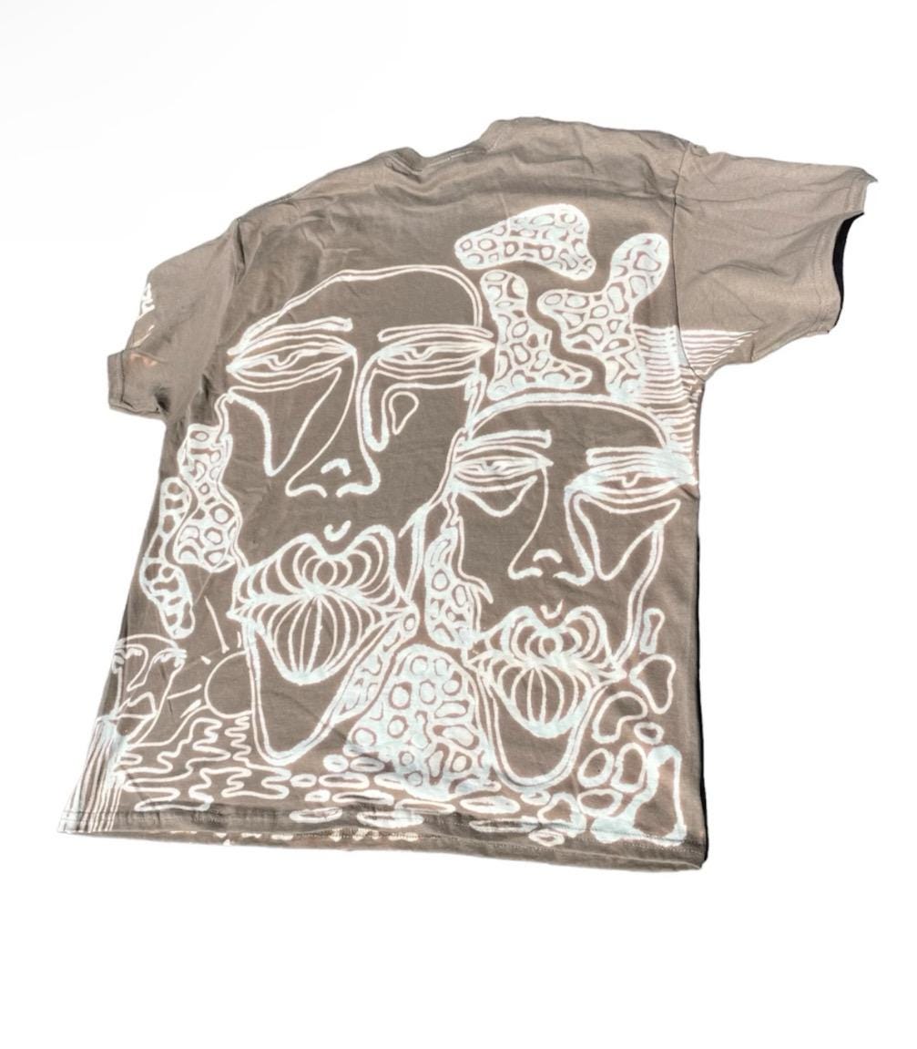 Psychedelic rave graphic tee