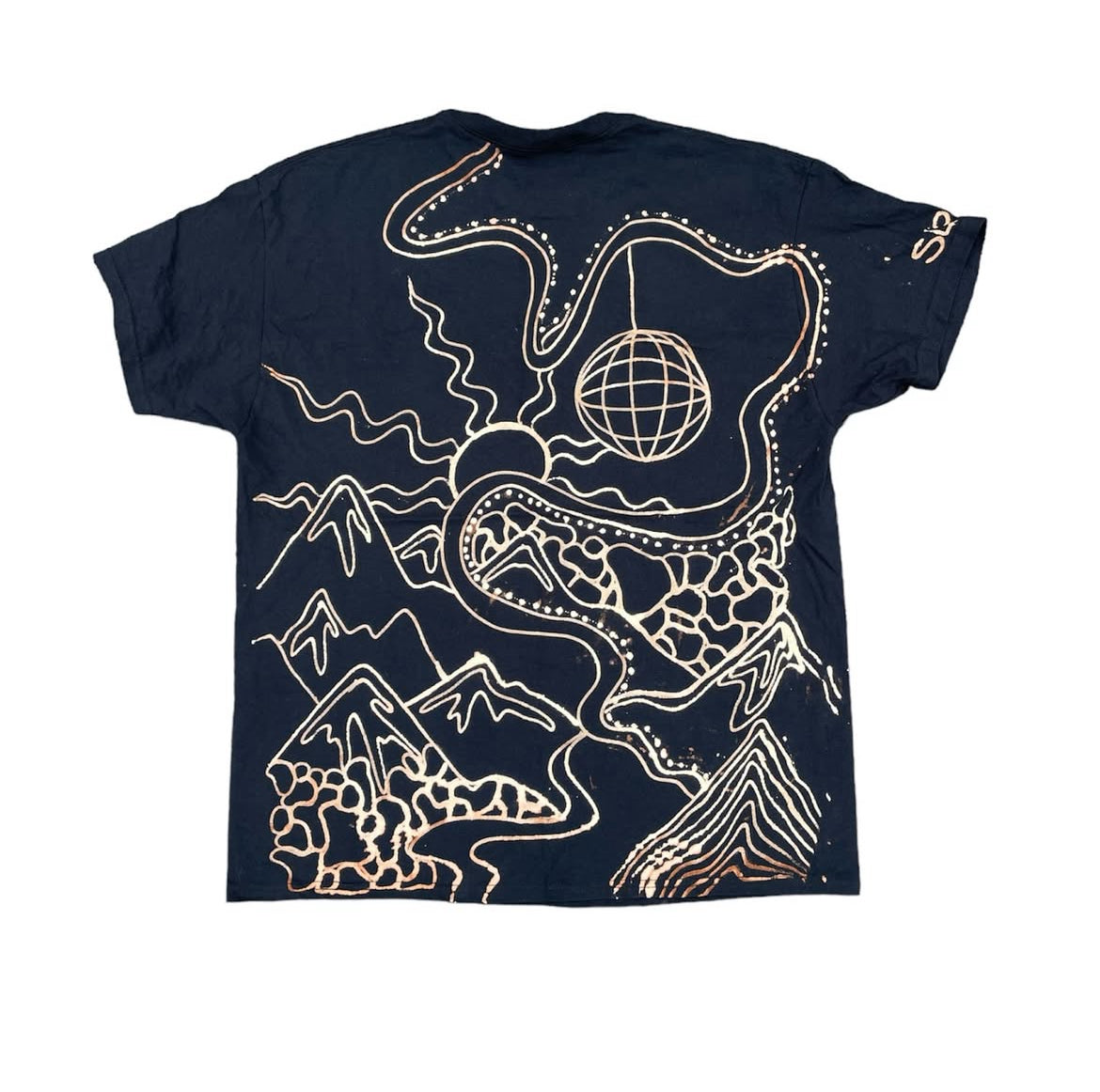 .Celestial sun moon Mountains tee