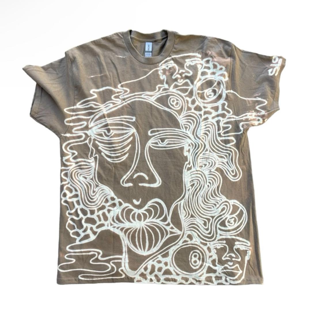 Psychedelic rave graphic tee