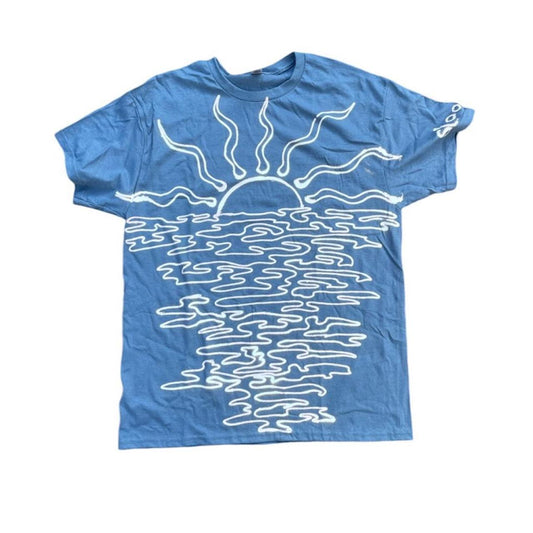 Psychedelic sunset tee