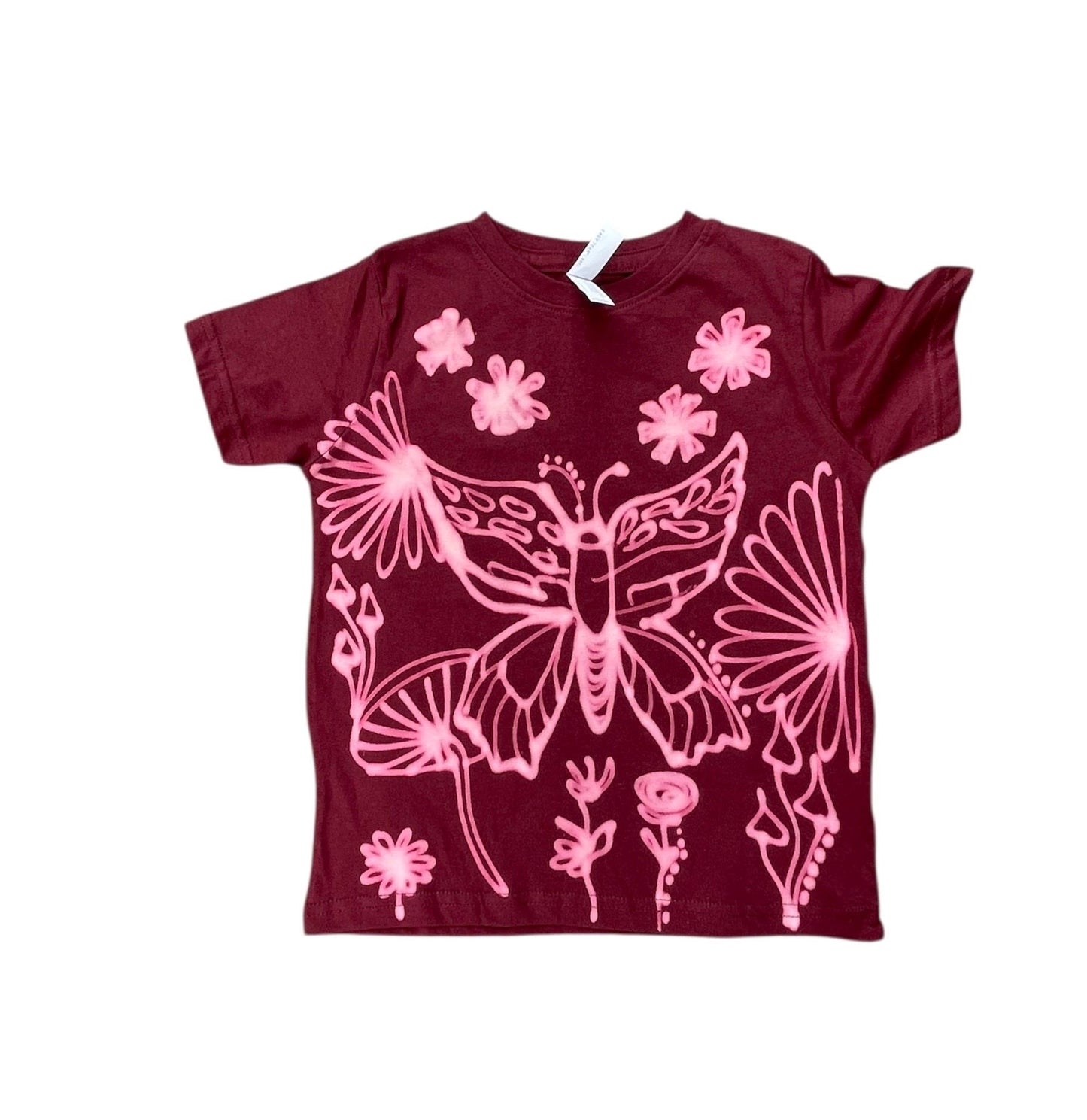 Fairy-core butterfly baby tee