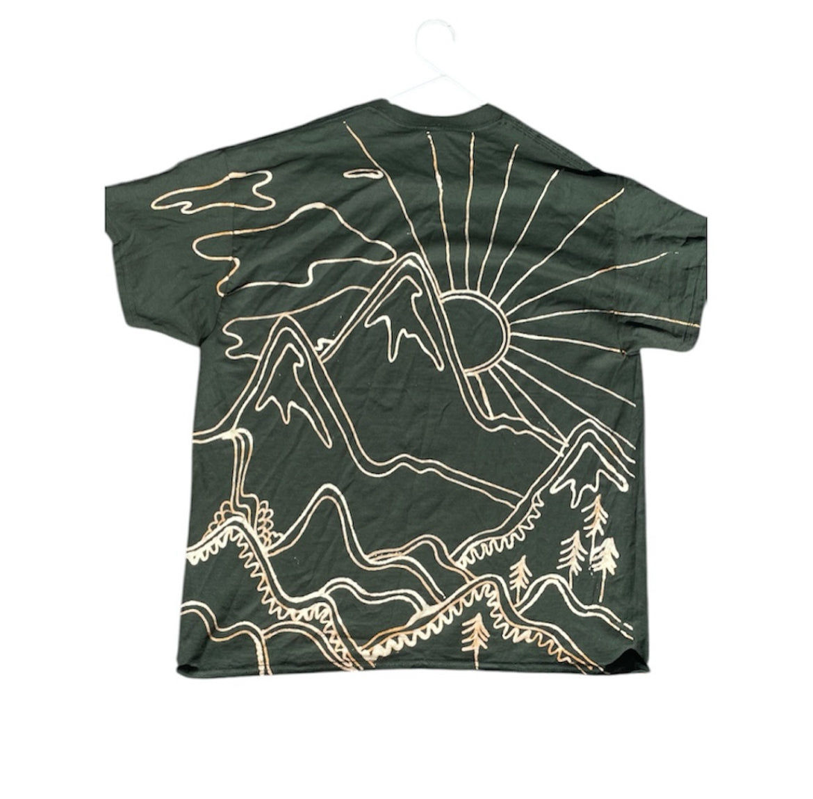 .Celestial sun moon Mountains tee