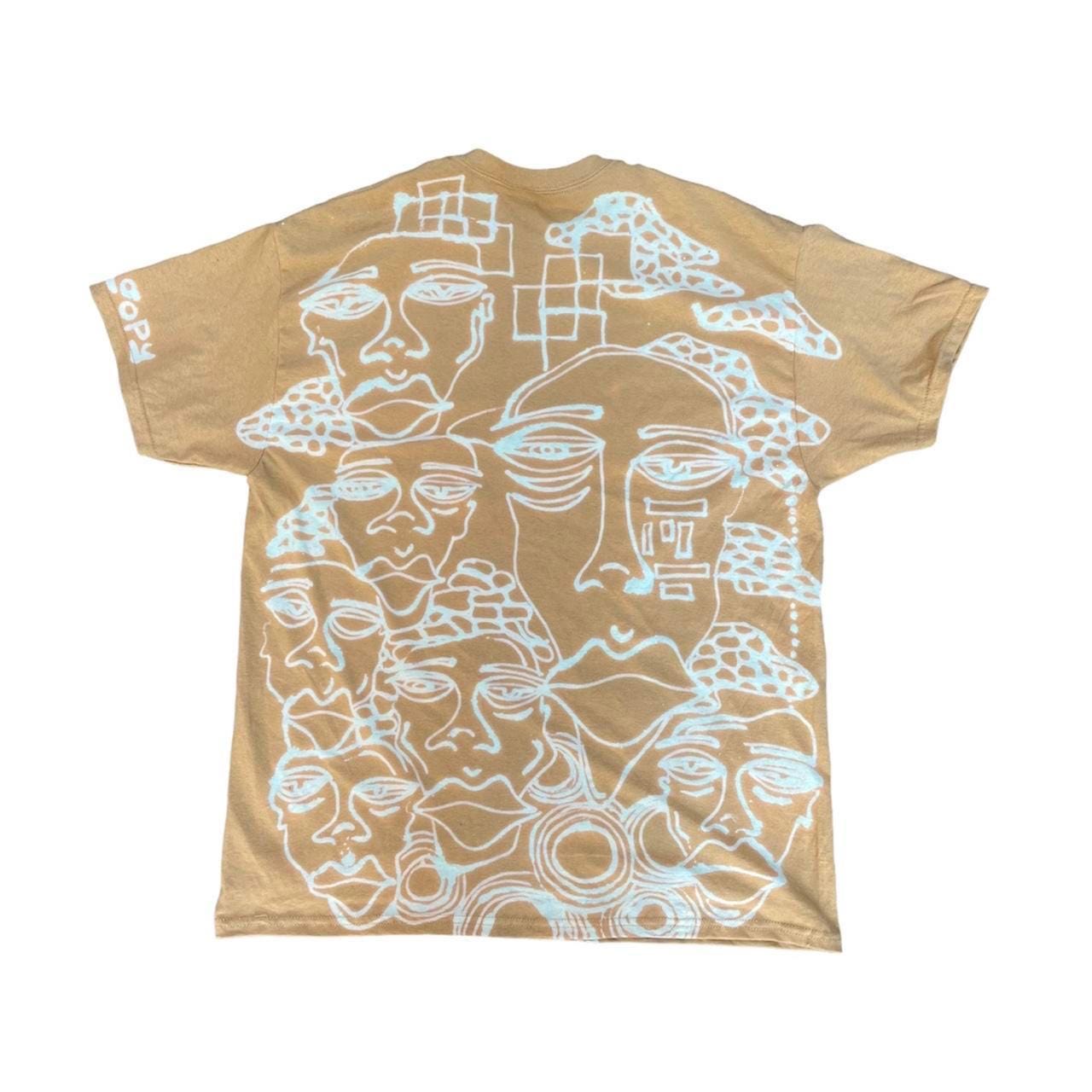 Psychedelic stripes  tee