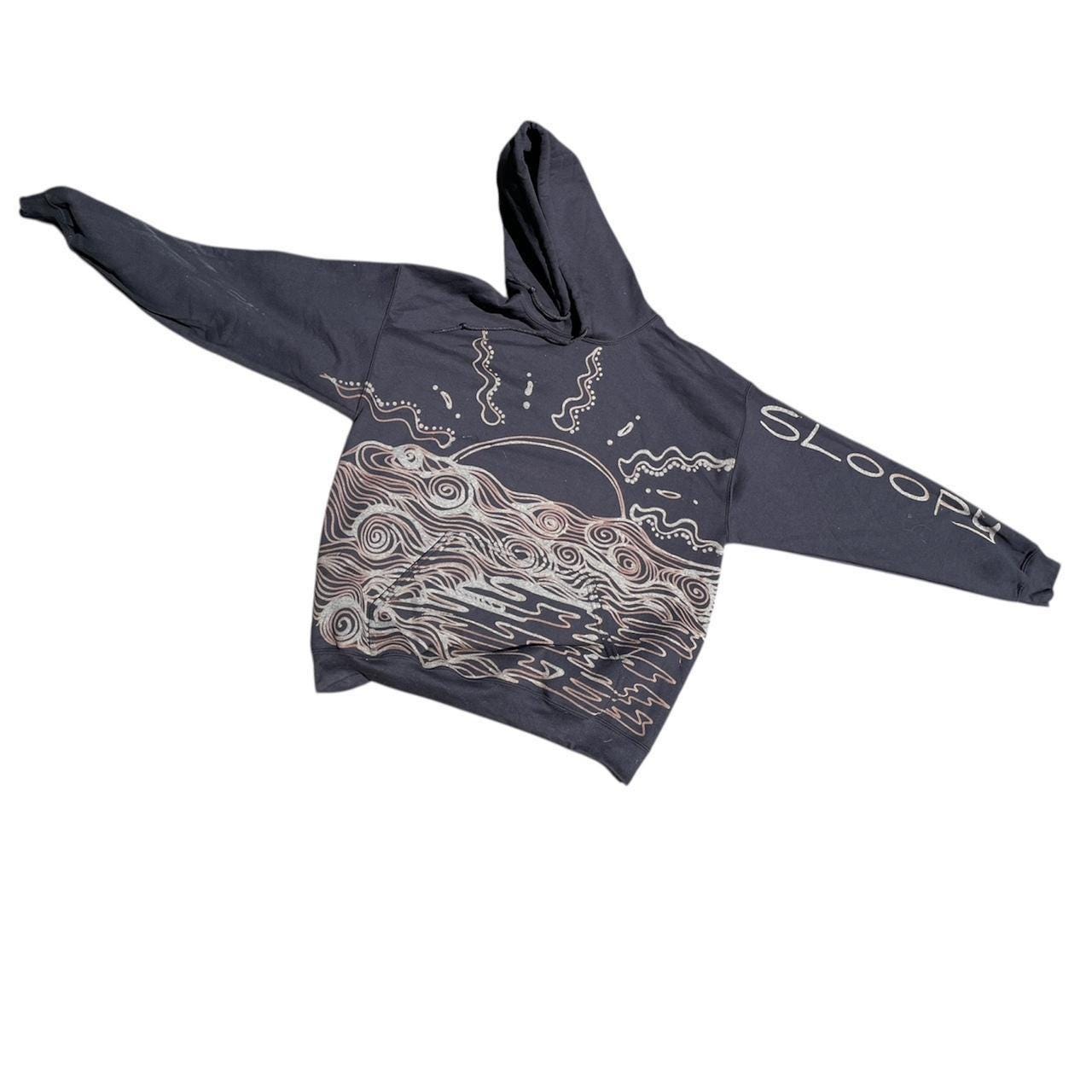 Psychedelic ocean sunset hoodie