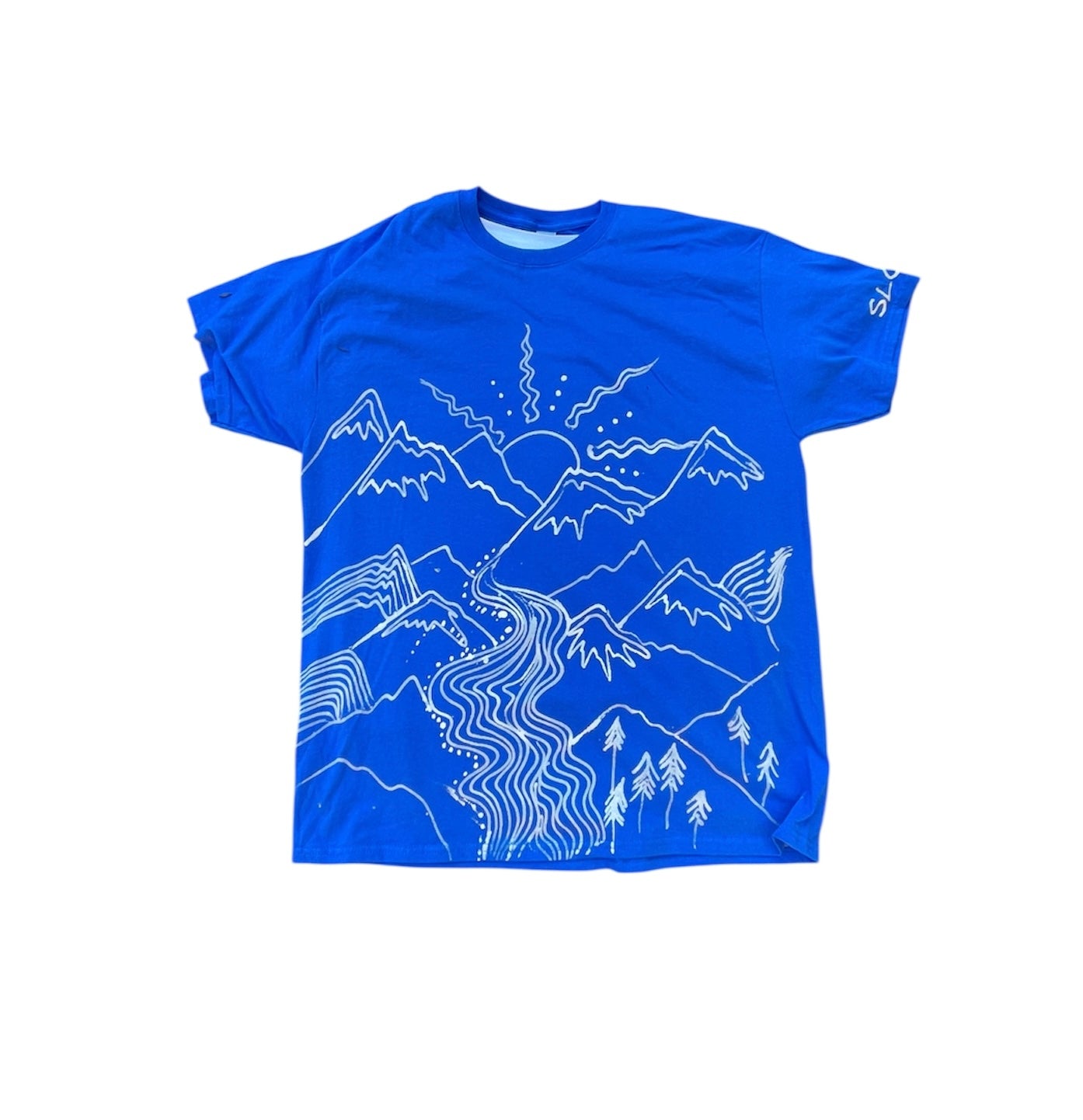 .Celestial sun moon Mountains tee