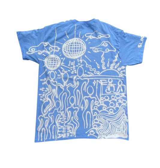 Dancing disco beach party tee