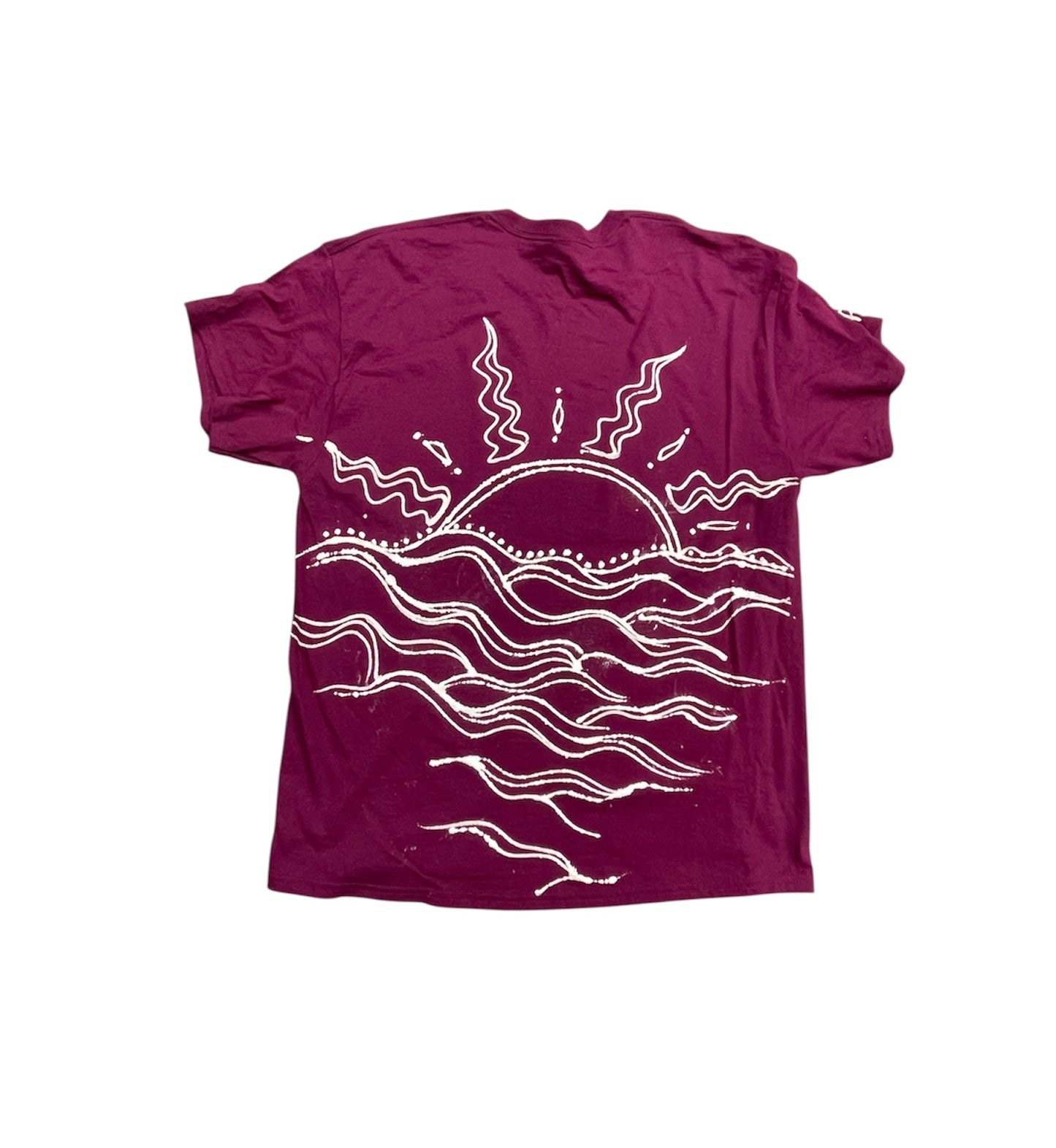 Psychedelic sunset tee