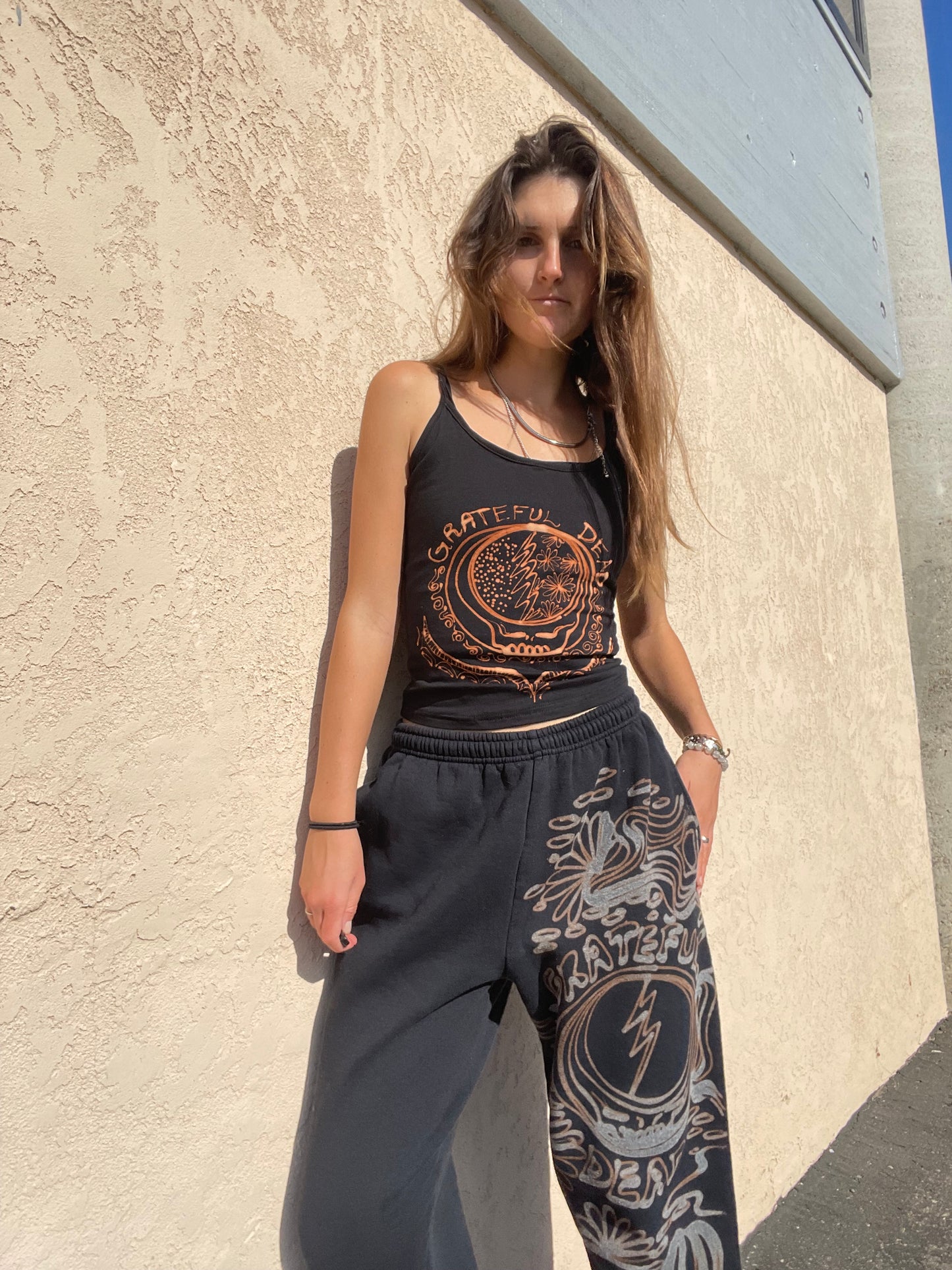 .Grateful Dead hoodie sweatsuit