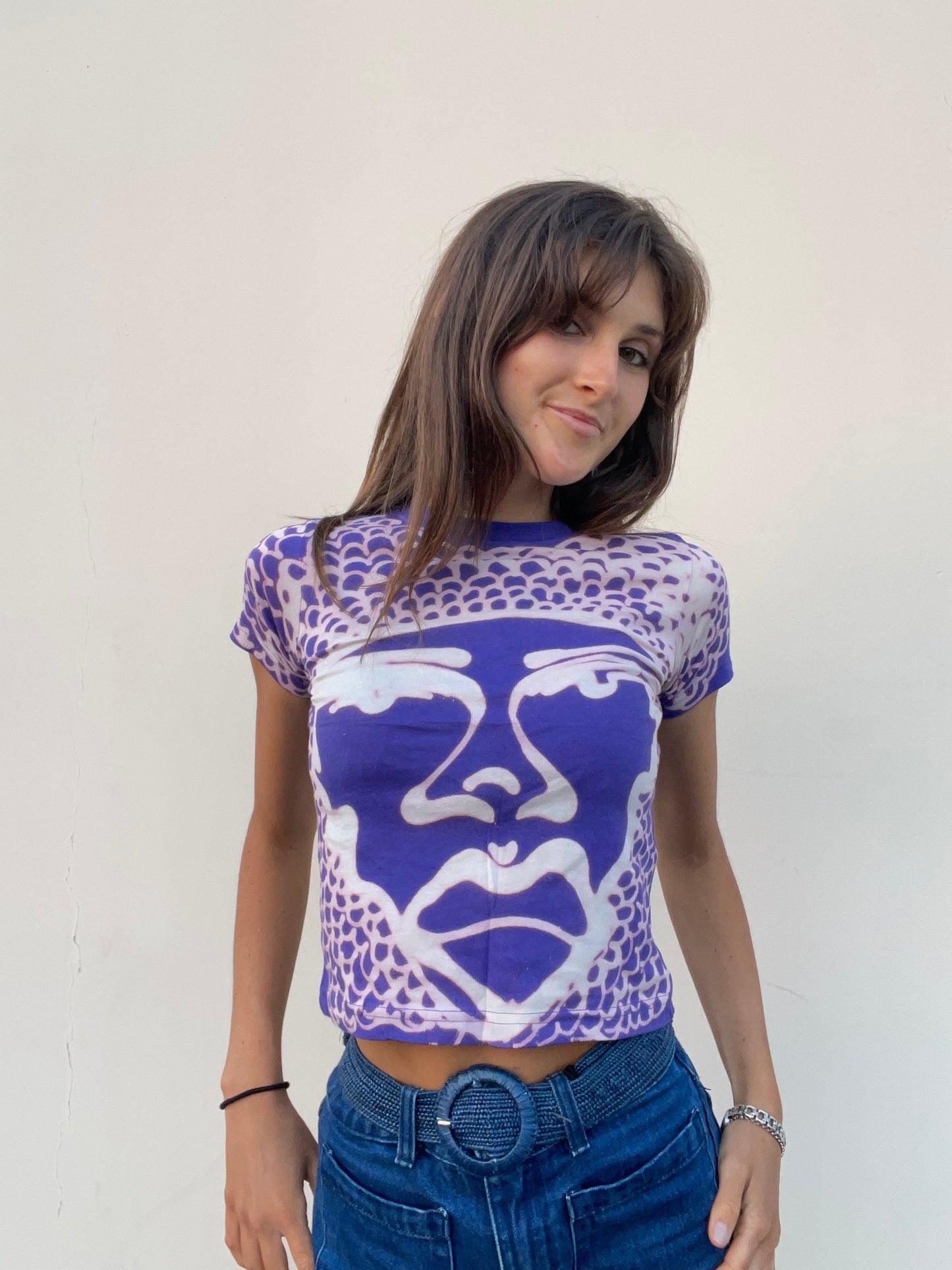 Various faces baby tees