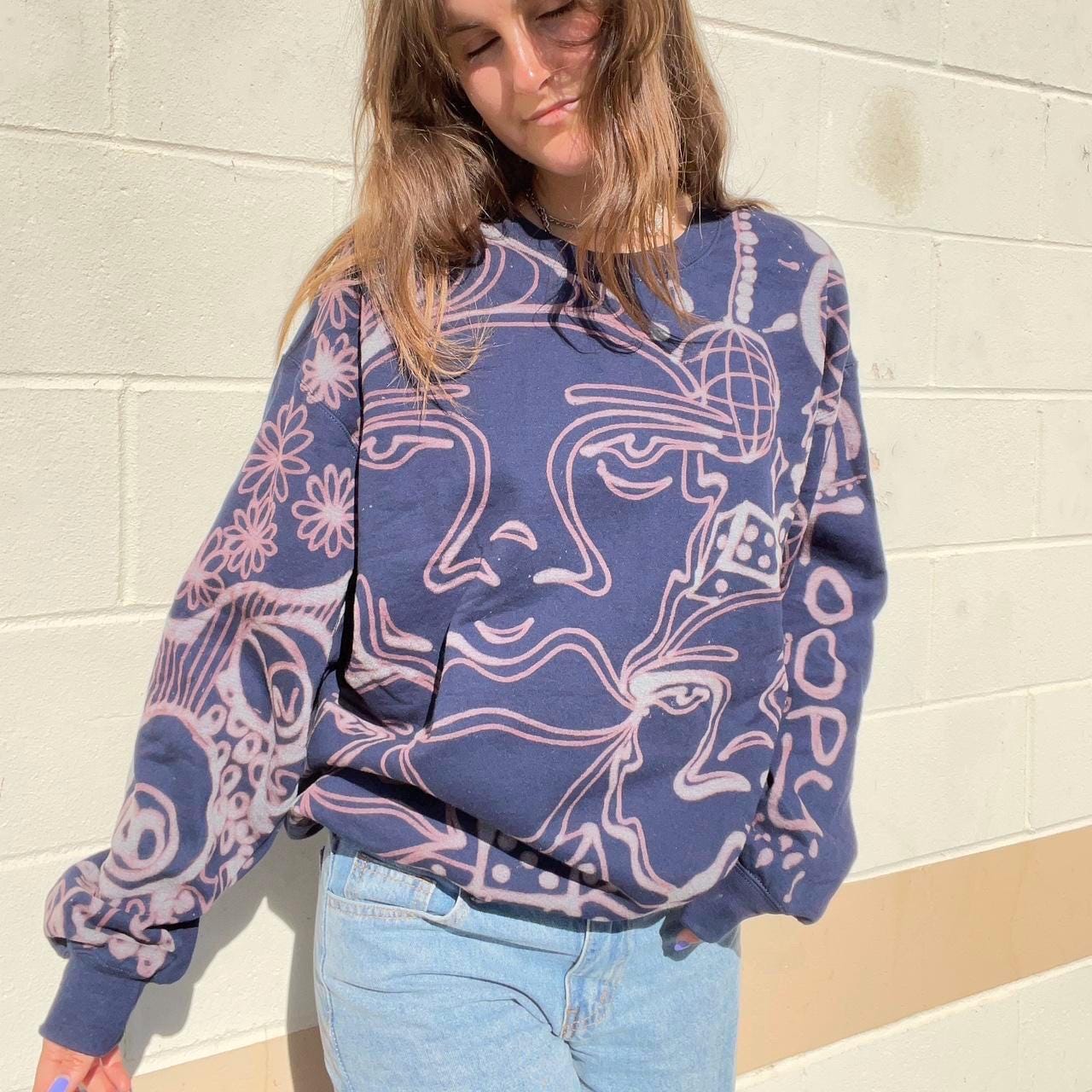 Dice face crewneck