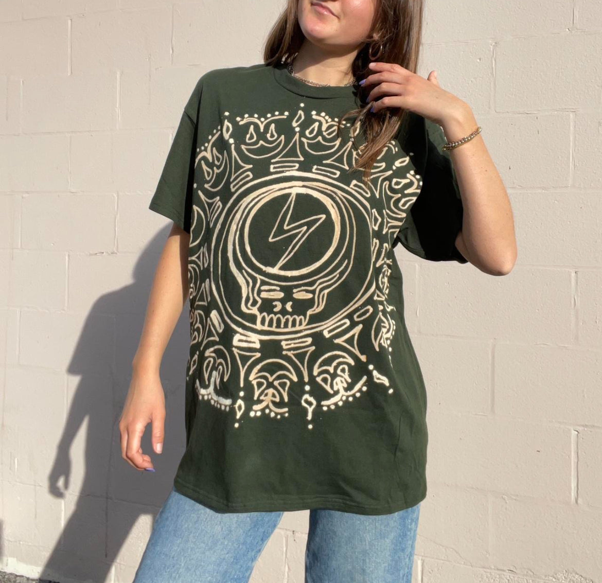 Grateful Dead mandala tee