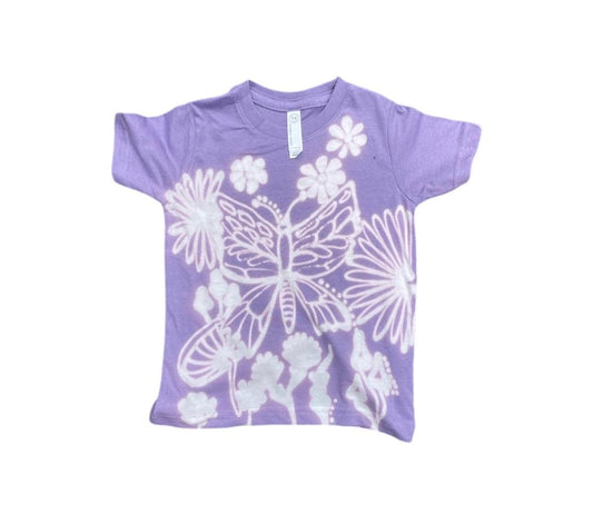 Fairy-core butterfly baby tee