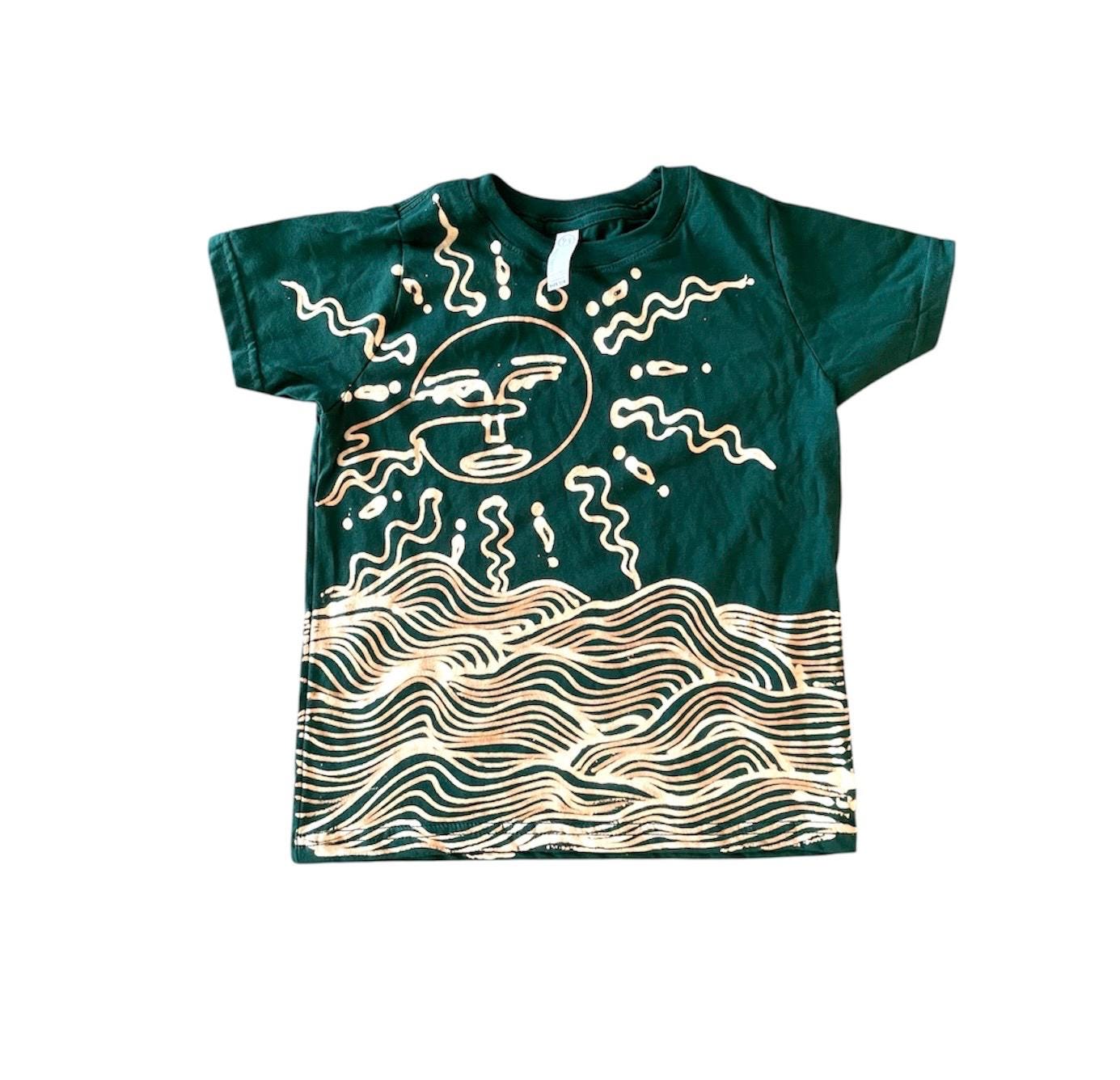 Ocean vibes  baby tee