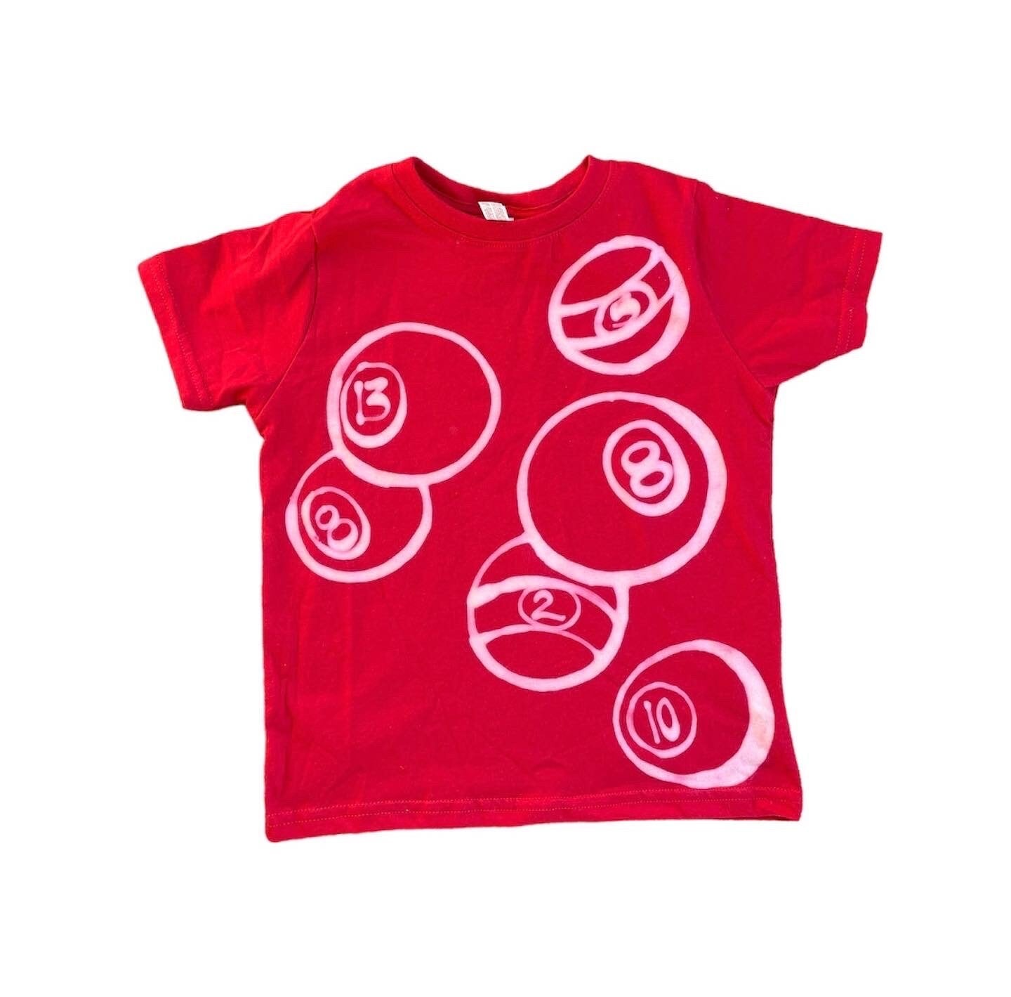 8 ball baby tee