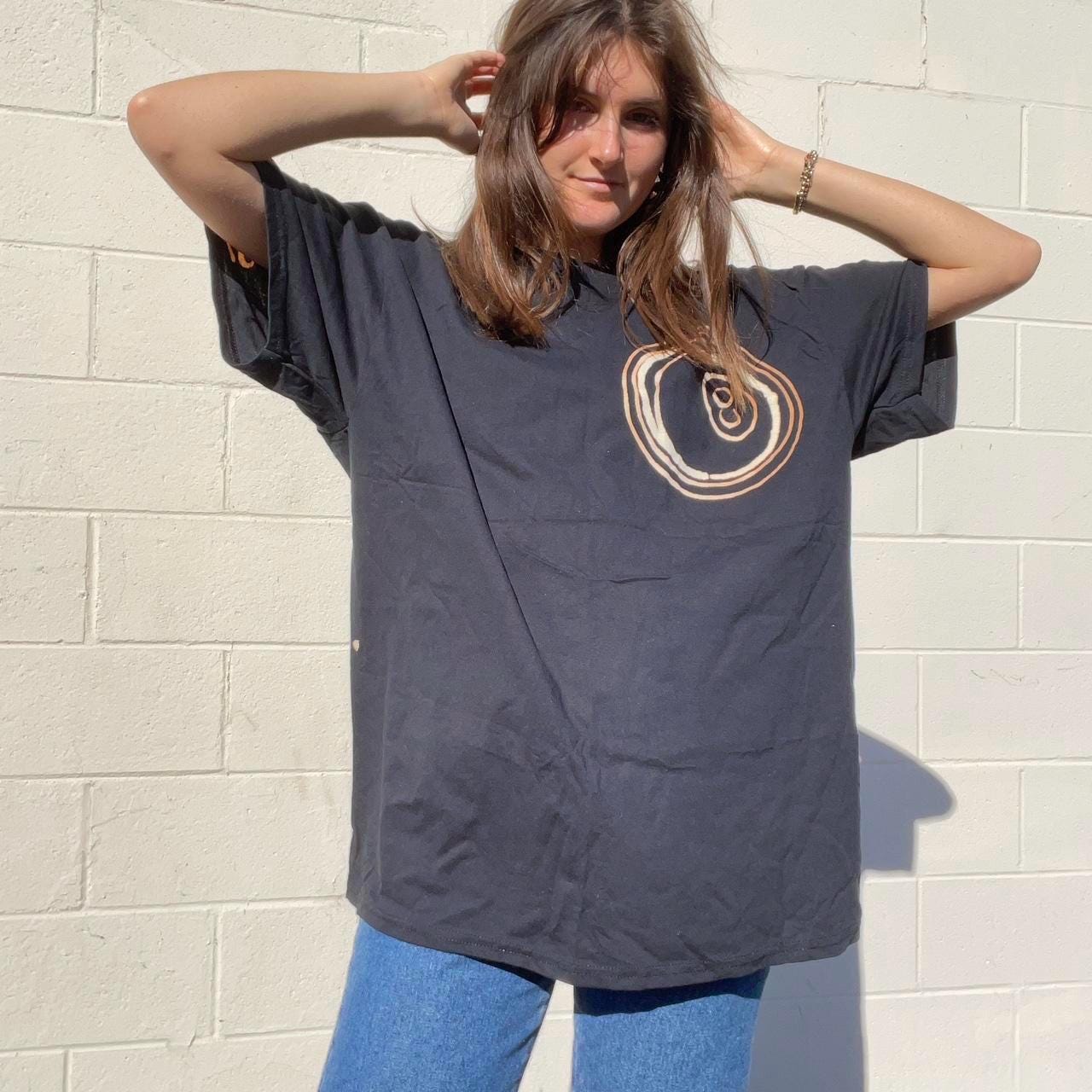 Custom 8 ball graphic tee