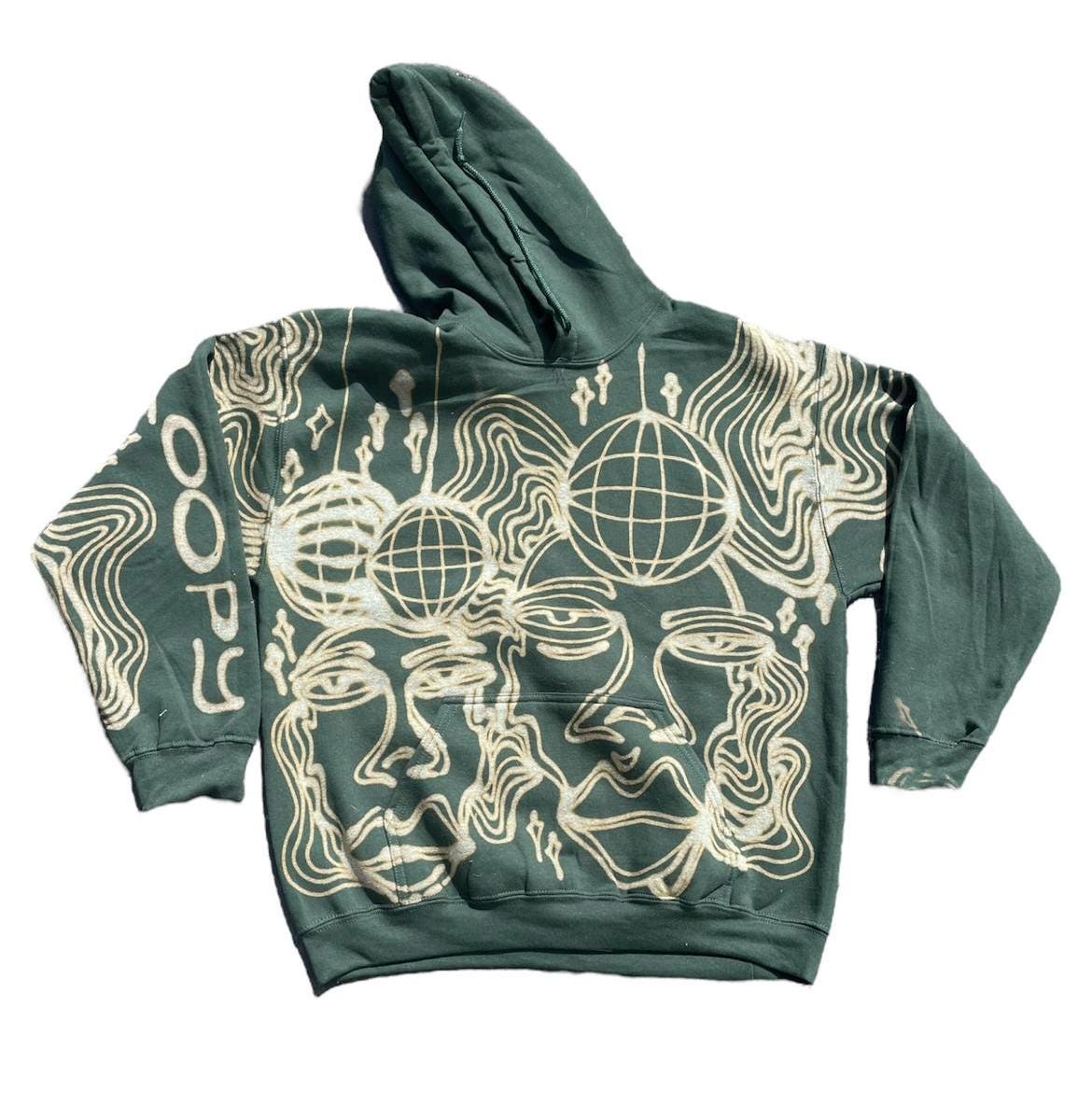 Psychedelic disco hoodie/sweatsuit
