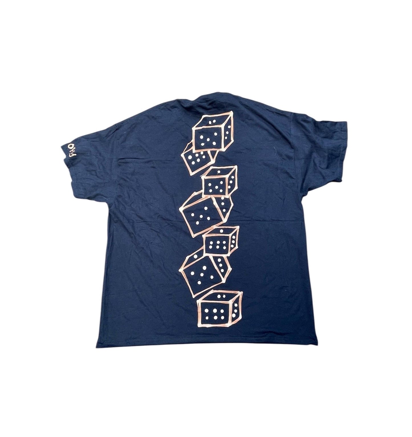 Trippy dice oversized tee