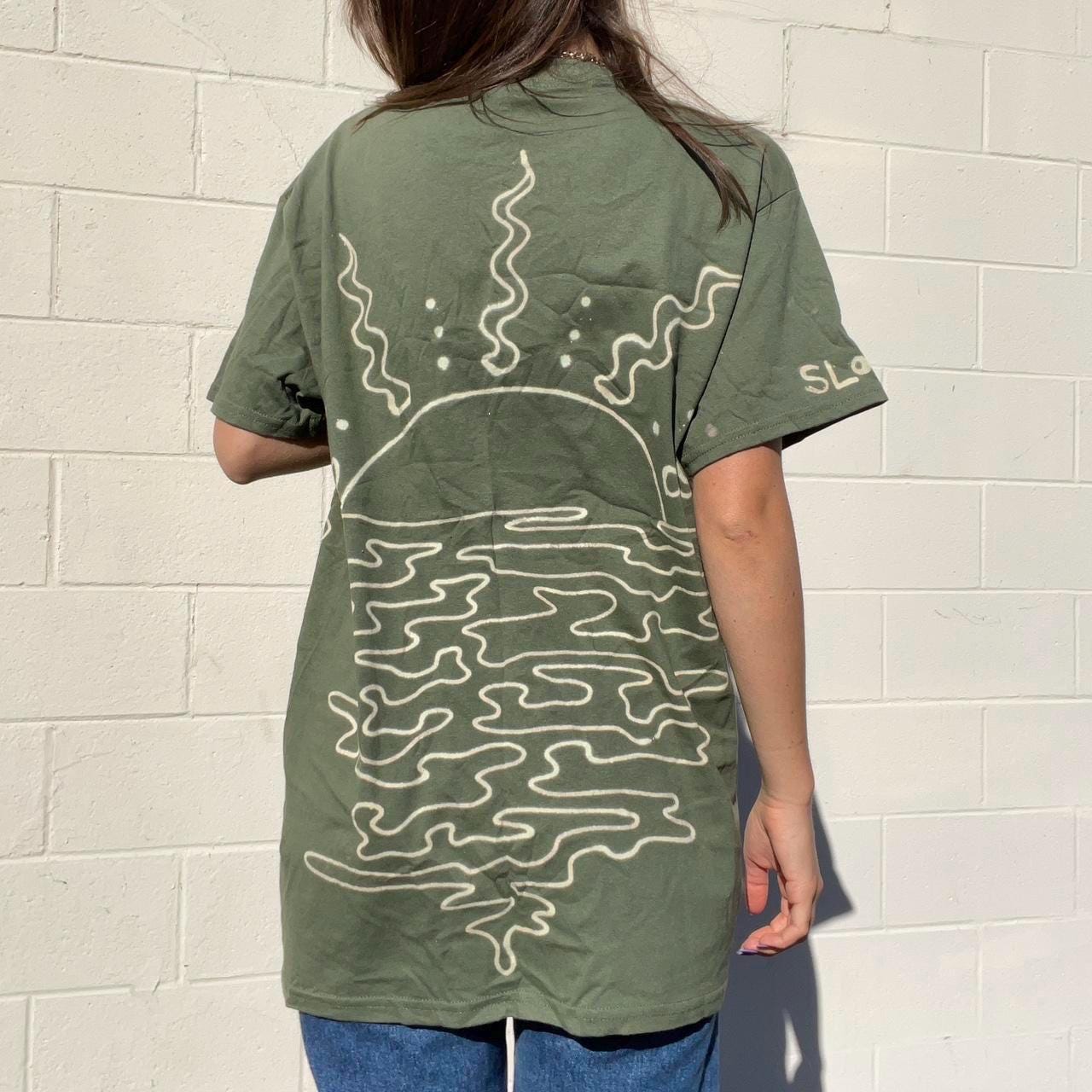 Psychedelic sunset tee