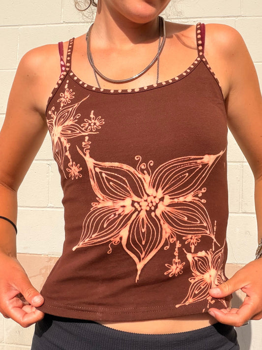 ..FLOWER TANK TOP