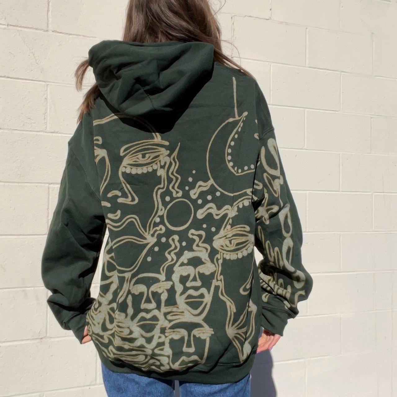Celestial sun and moon hoodie
