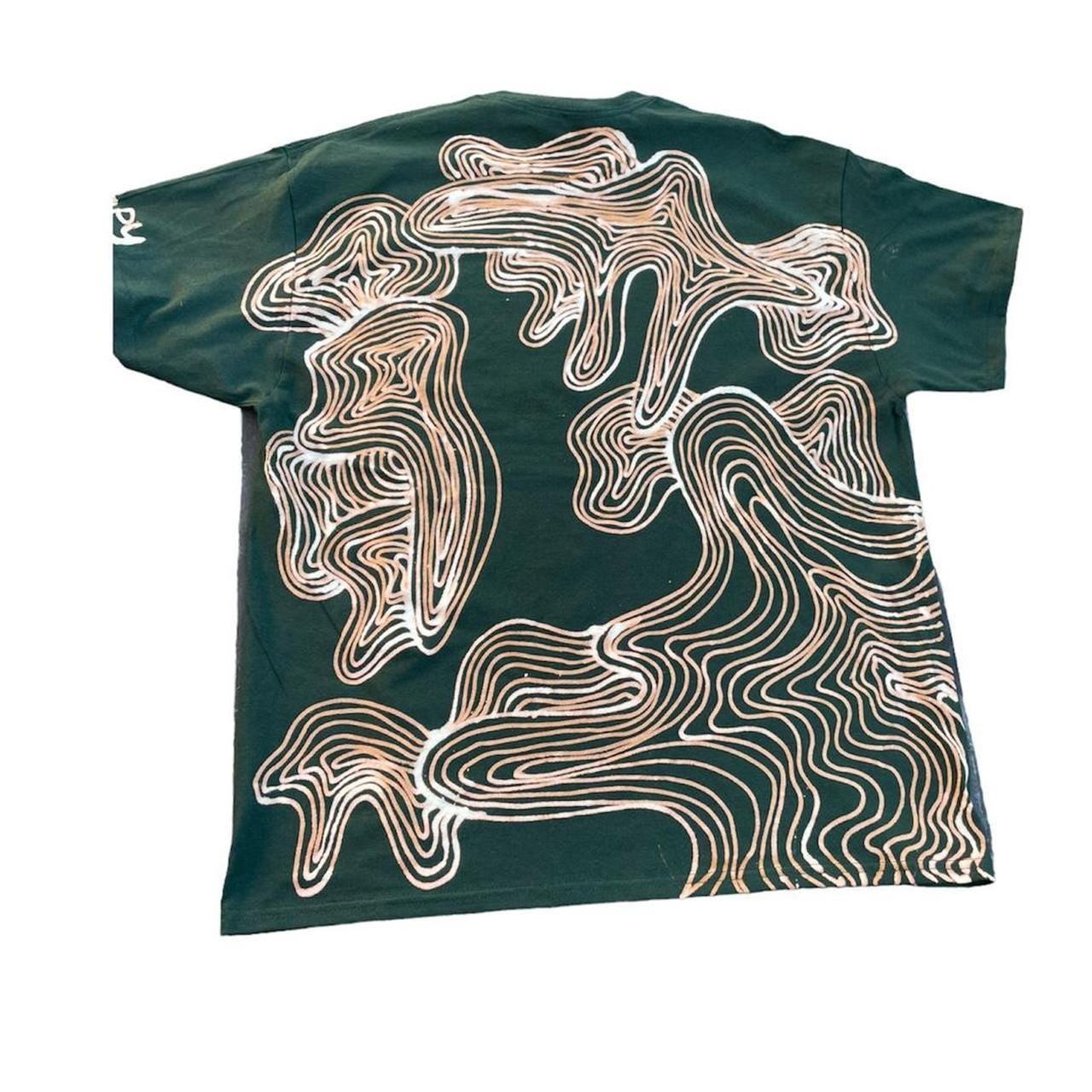 Psychedelic stripes  tee
