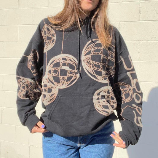 Disco graphic hoodie