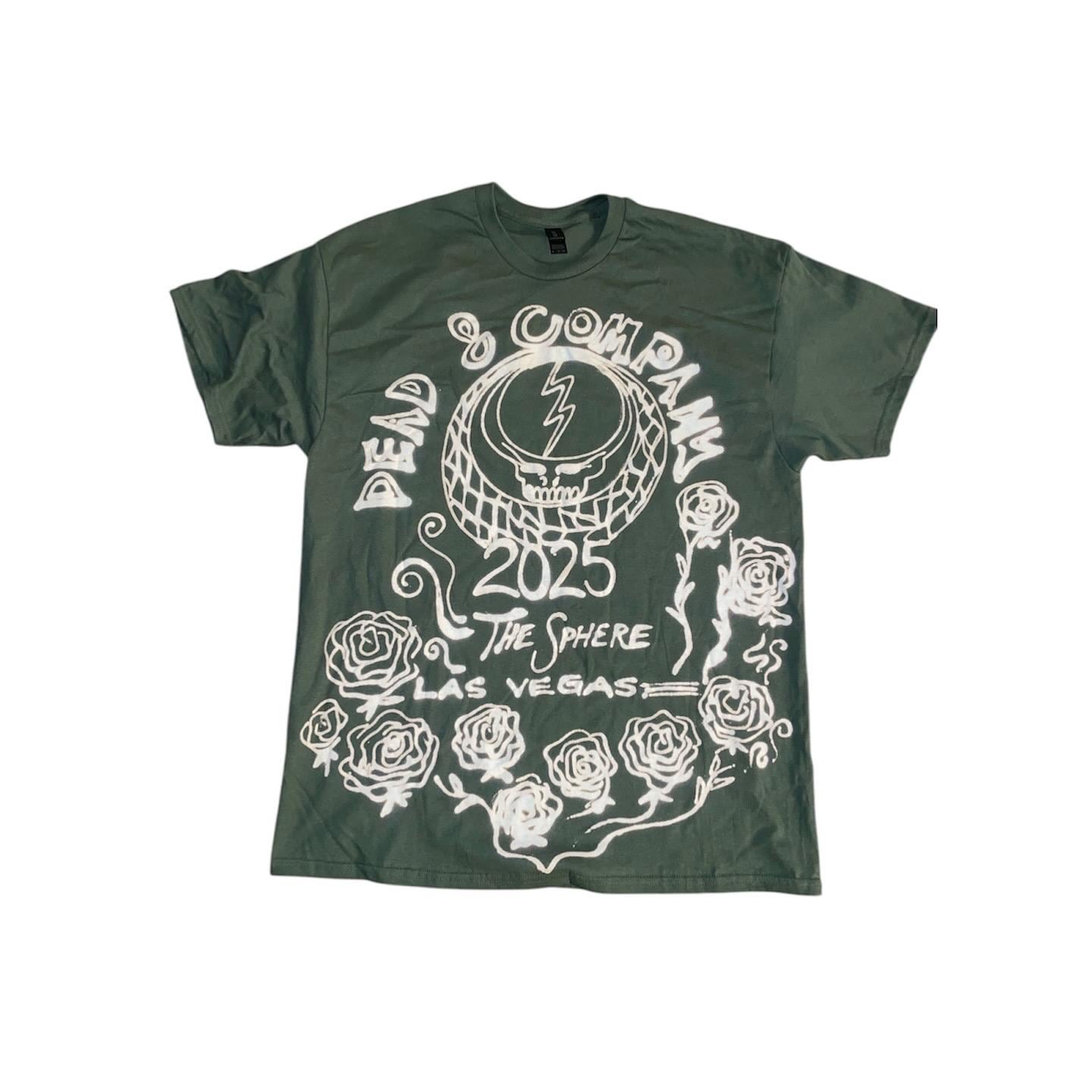 Dead and company Vegas sphere graphic tee