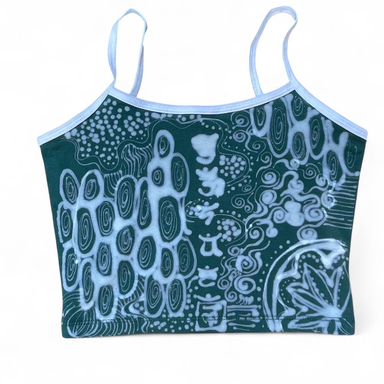 Savannah yogi tribal print lined tank