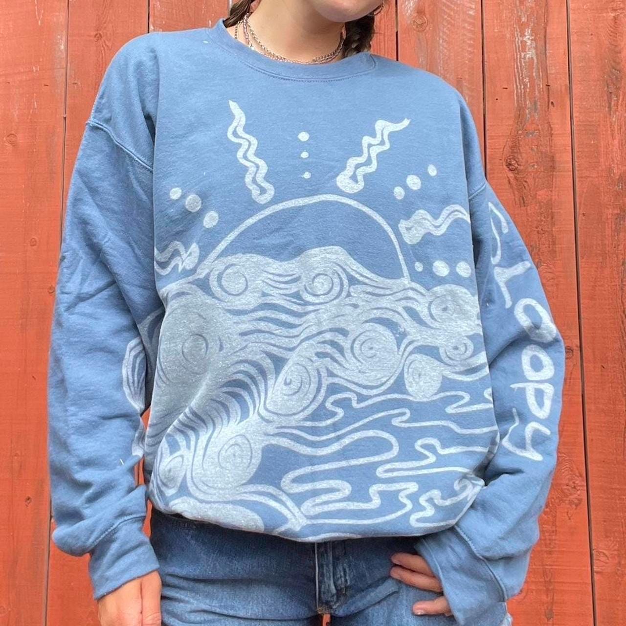 Psychedelic ocean sunset hoodie