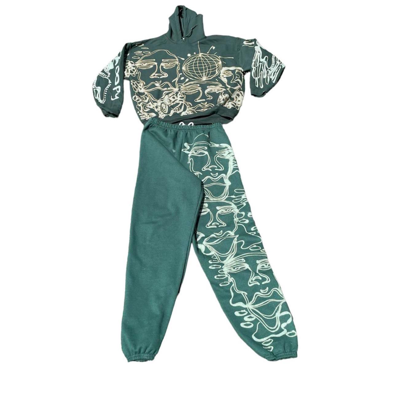 Psychedelic clouds hoodie/sweatsuit