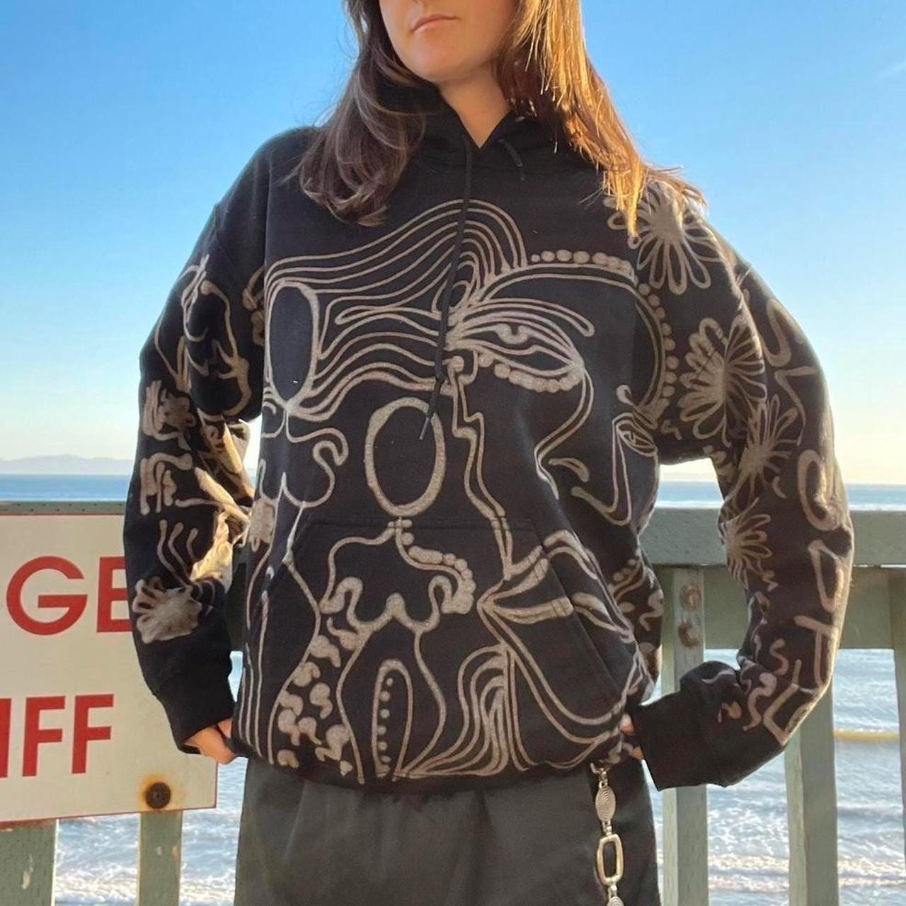 Faces and figures hoodie