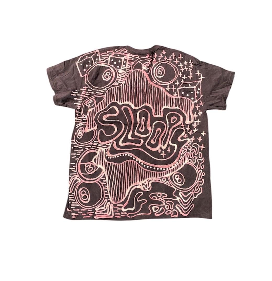 Psychedelic rave graphic tee