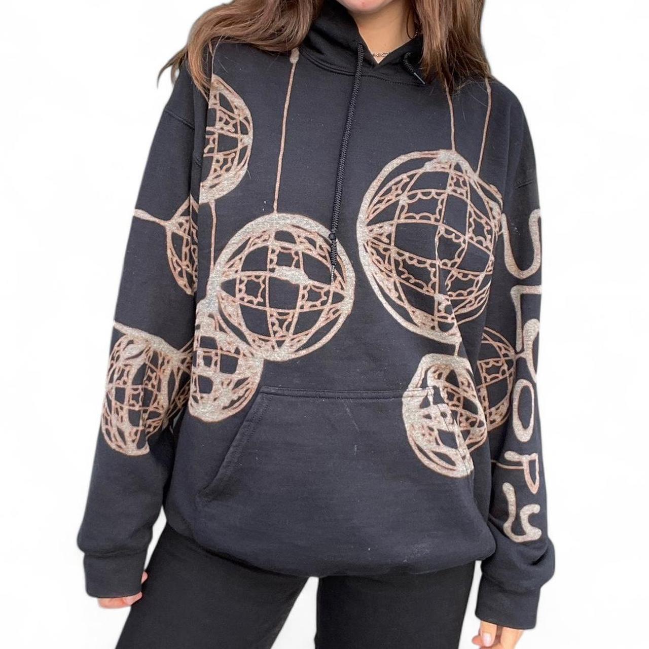 Disco graphic hoodie