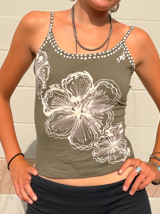 .. HIBISCUS TANK TOP