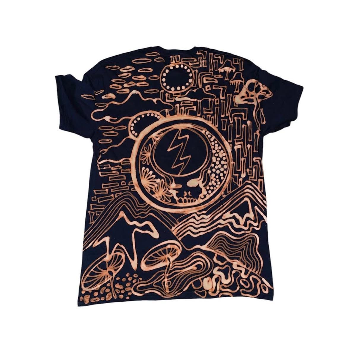 Golden gate Grateful Dead graphic tee