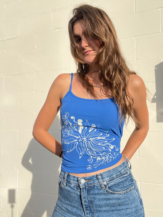 .Triple spiral flower tank