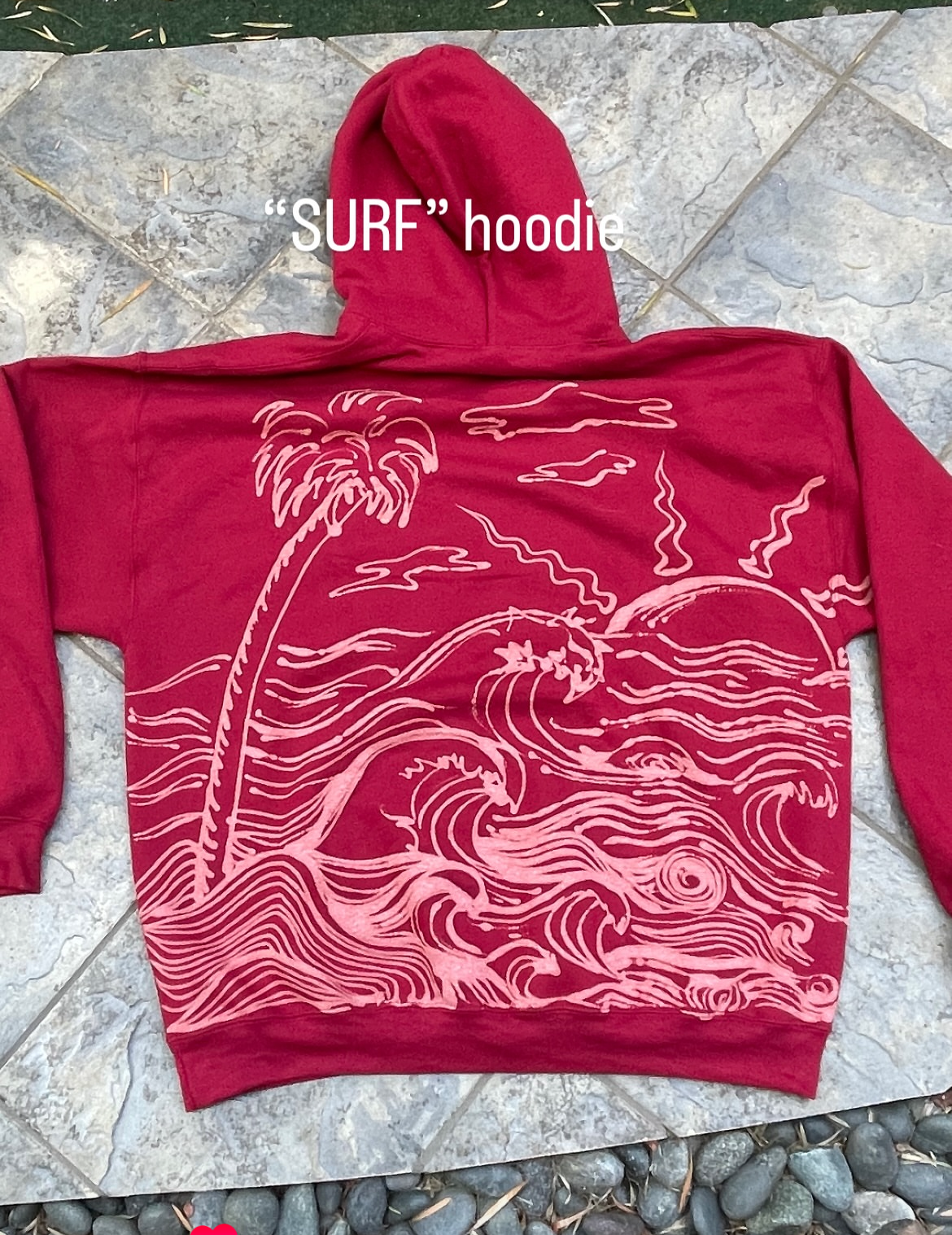 .“Surf” hoodie