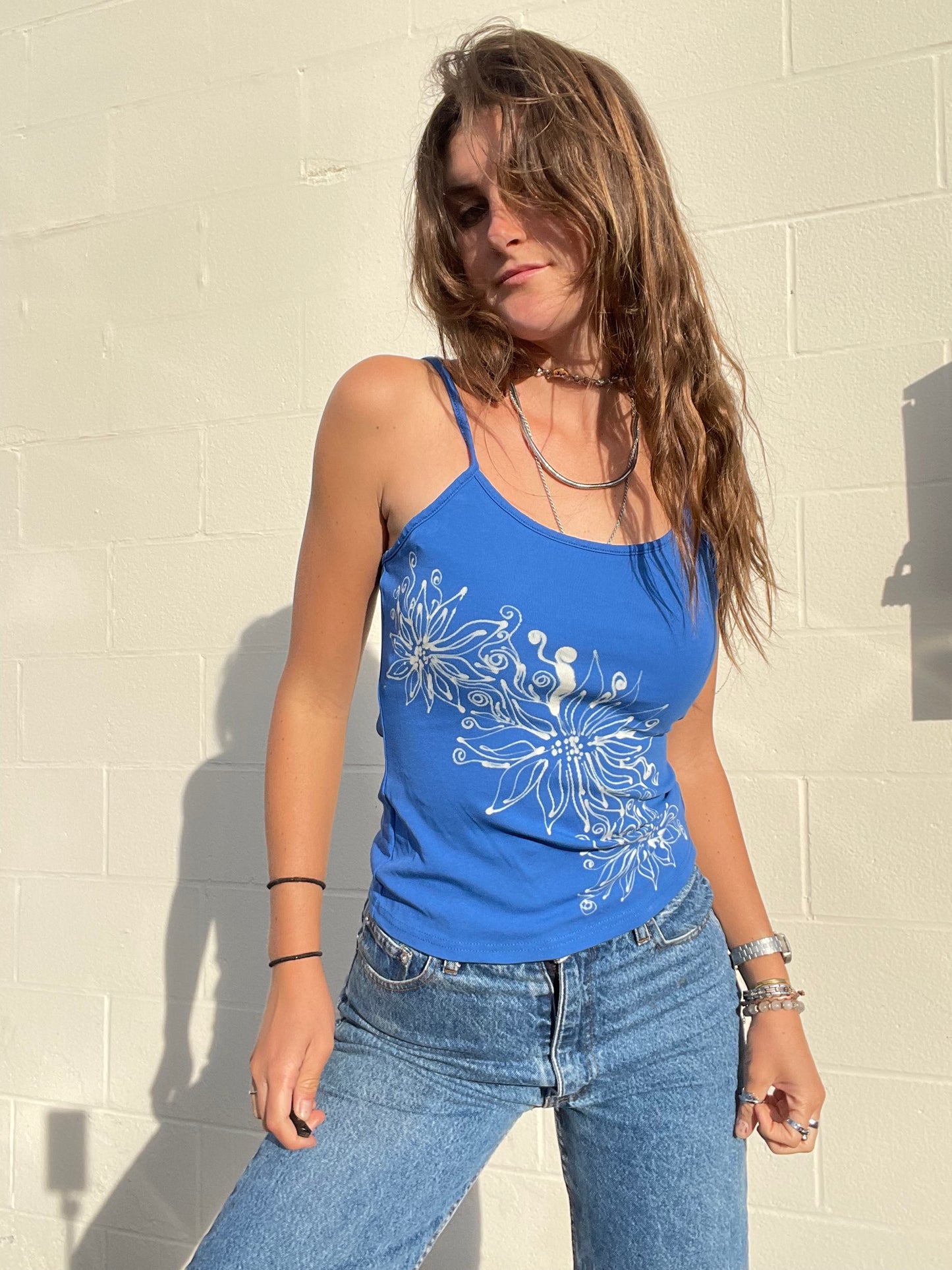 .Triple spiral flower tank